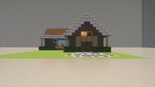Small wood house